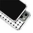 Grid Dot Polka Dot iPhone 13 Pro Max Clear Case